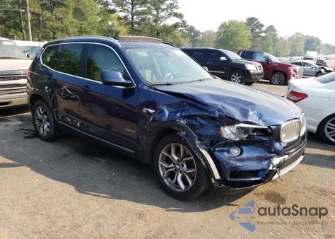 2014 BMW X3 xDrive28I from USA, damaged, VIN 5UXWX9C51E0D23032
